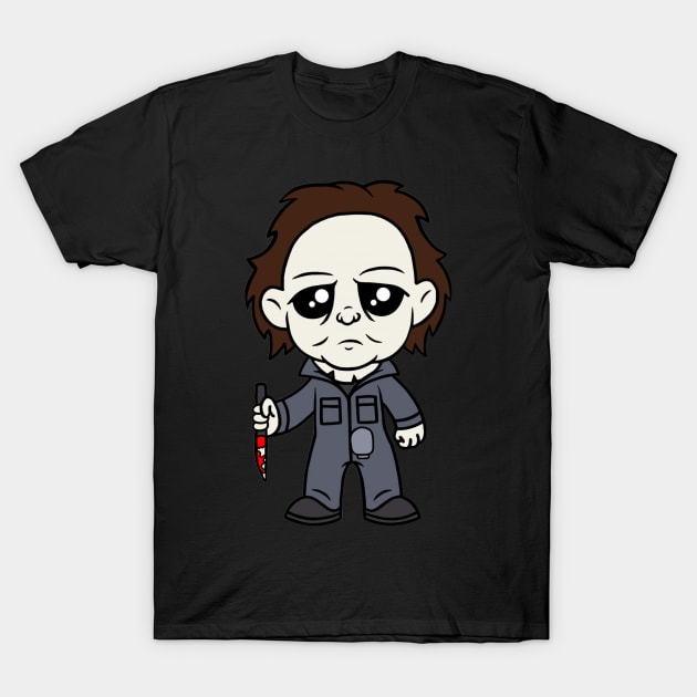 Scary Michael with Ostomy bag T-Shirt by CaitlynConnor